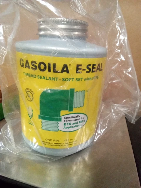 Gasoila E-Seal Pipe Thread Sealant With PTFE Paste Non-Hardening 1 Pint 880kb