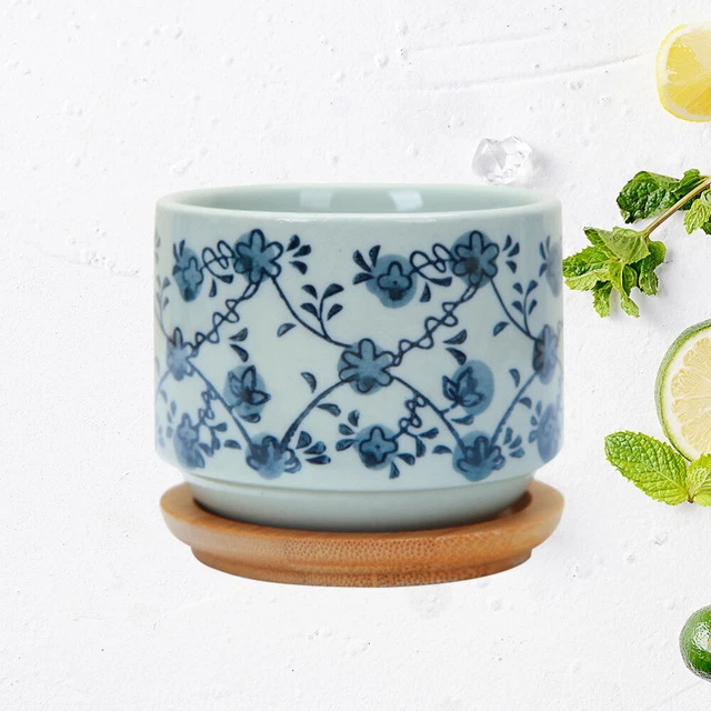 Floral Supply Online Vaso In Vetro Bianco Per Decorazioni - Libretto Istruzioni Fiori Incluso, Per Casa O Ufficio - 3
