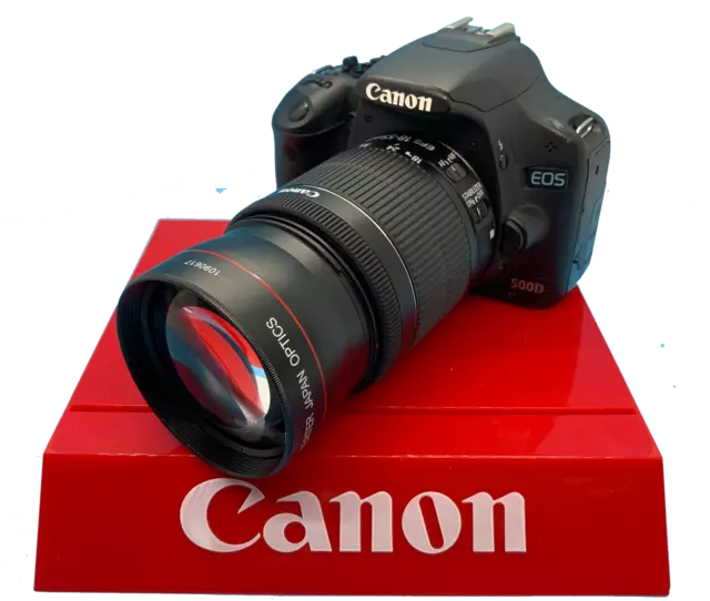 58MM 2x Telephoto Zoom Lens for Canon Rebel EOS T3 XT XTI XS XSI T6 300D 400D