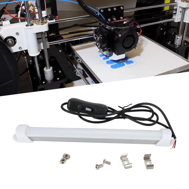 LED Strip Light 24V Bulb Upgrade Kit for Creality 3S V2 Ender-5 3D Printer Lamp