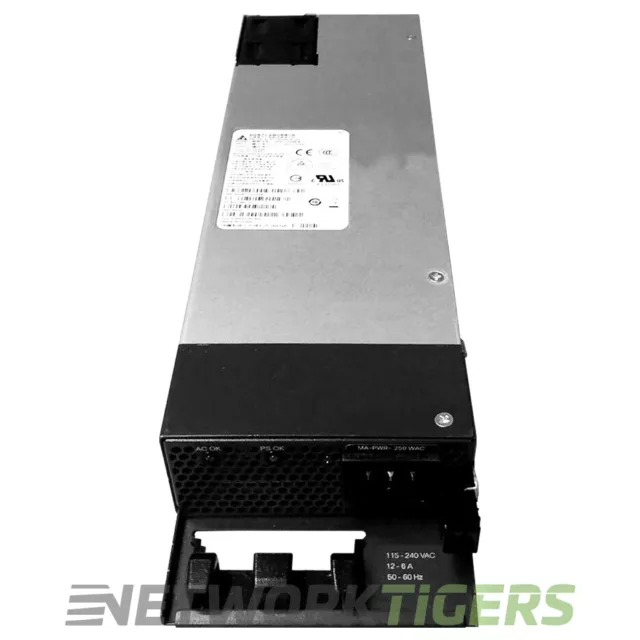 Cisco Meraki MA-PWR-250WAC MS250 MS350 250W AC Non-PoE Switch Power Supply