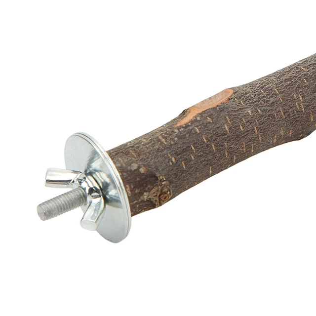 Natürliche Barsch Vogel Stand Pole Chewable Applewood Vogel Barsch Käfig Zu Bhc