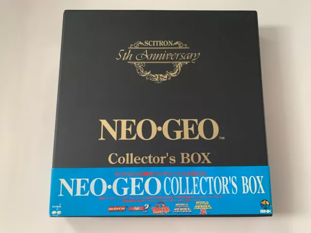 Scitron 5Th Anniversary Snk Neo-Geo Ld Collectors Box - Laserdisc - Aes / Mvs