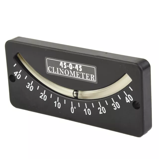 Inclinomètre Rapporteur 10-0-10 45-0-45 Inclinomètre ABS Incliné Locator