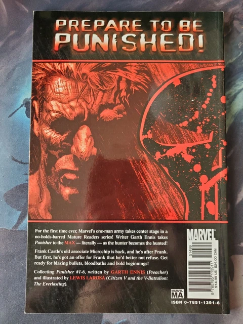 The Punisher Max TPB Vols 1 & 2 by Garth Ennis (1st Printing 2004) 3