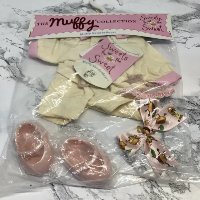 NOS VTG Muffy Vanderbear Outfit Sweets for the Sweet NEW IN ORIGINAL PACKAGE