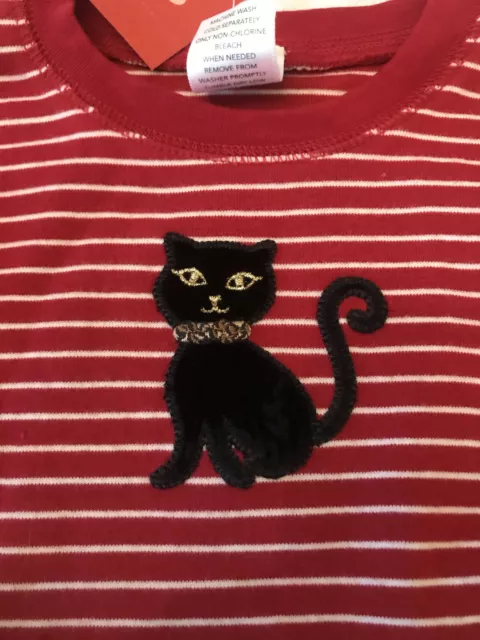 NWT gymboree glamour kitty cat cats shirt red 3 3T christmas hanukkah valentines