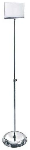 Azar Displays 300830 7-Inch by 5.5-Inch Clear Acrylic Sign Holder with Metal ...