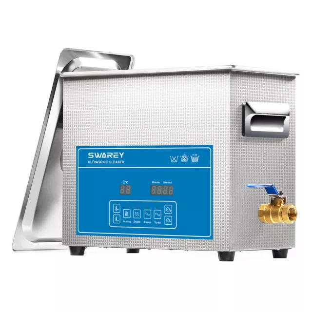 6.5L Professional Ultrasonic Cleaner Jewellery Coins Cleaning Machine Basket