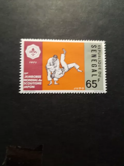 Briefmarke Senegal Sport Judo N°343 Neu MNH 1971