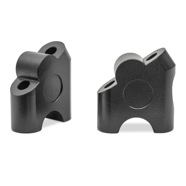 Rehausseurs de guidon Tourtecs 30mm Riser noir Aluminium pour  avec Ø 22mm 7/8"