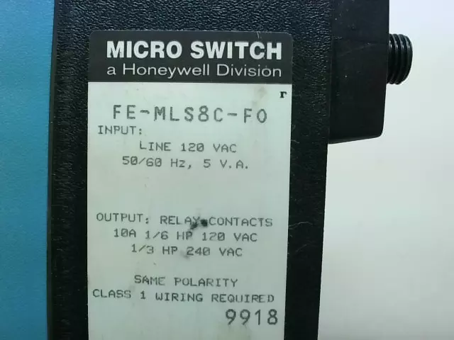 Micro Interrupteur FE-MLS8C-F0 Photoélectrique Fibre Optique De 120Vac - Neuf No
