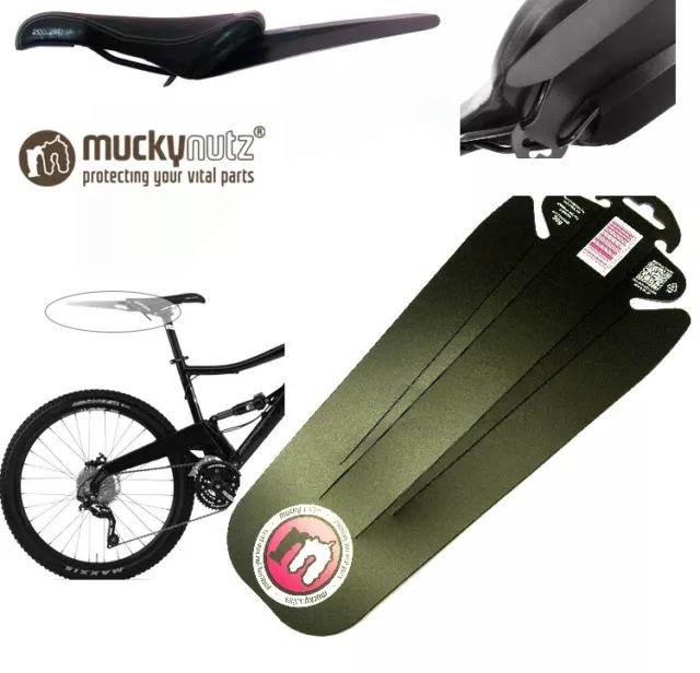 Mucky Nutz FENDER Marsh Garde-Boue XL Guard Spritz-Schutz Bender Bas MTB Vélo