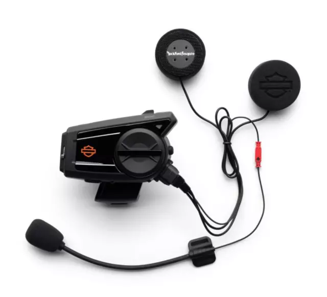 Auricolare e fotocamera Bluetooth originale Harley-Davidson Audio 50C, singolo 76001180