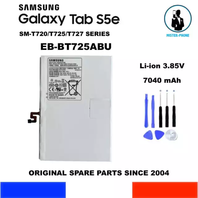 BATTERIA ORIGINALE SAMSUNG GALAXY TAB S5e 2019 EB-BT725ABU SM-T720 SM-T727 OEM