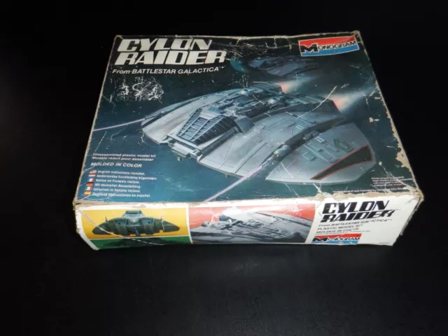 1978 Monogram Battlestar Galactica Cylon Raider Model Kit