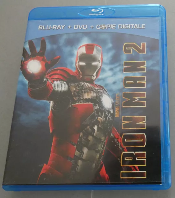 Edition Combo 2 Blu Ray + Dvd Film Iron Man 2 Robert Downer Jr