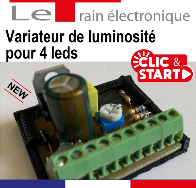 Réglette d'éclairage A9u VU Roco, HO - MSF RHO-002ABC - Paris Modélisme