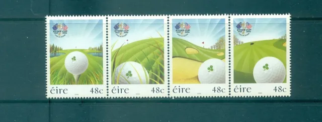 Ireland - Sc# 1677a. 2006 Ryder Cup, Golf. MNH Strip. $5.00.