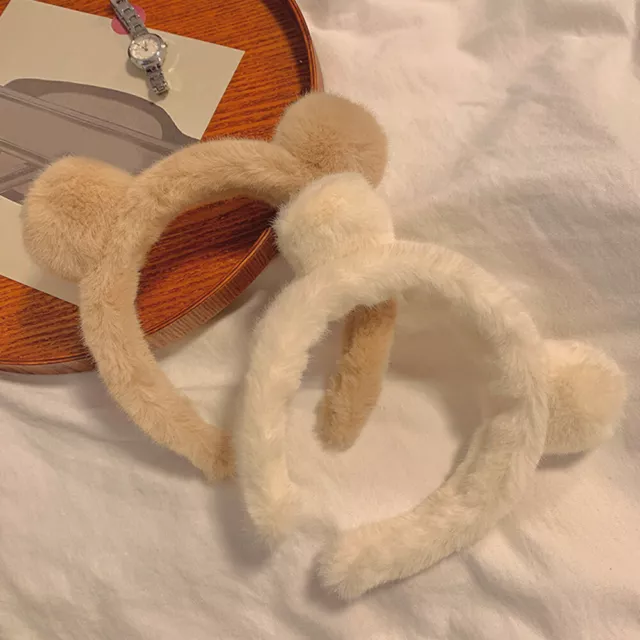 Cerceau De Cheveux En Peluche Avec Oreilles D'animaux Cerceau De Tête En #