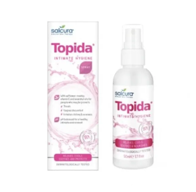 SALCURA spray higiene íntima TOPIDA a partir de 12 años 50 ml Ph Balance Hongo