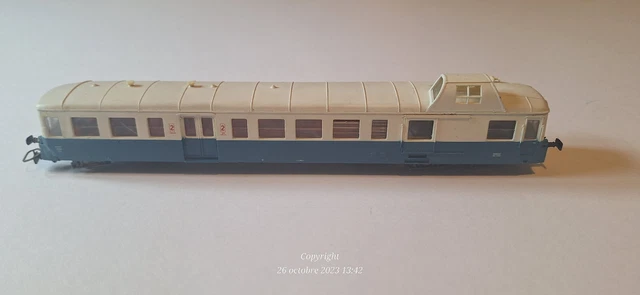 Autorail LS Models 10132 XBD 93953 Picasso 2ème Classe, époque IV, HO 1/87, état Neuf