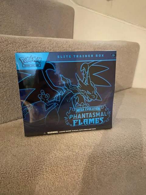 thumbnail image 2 of Pokémon TCG: Phantasmal Flames Elite Trainer Box – Brand New & Factory Sealed (2025, English) 2 of 5
