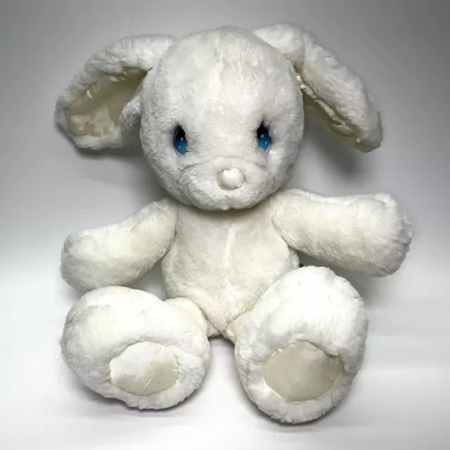 Applause Precious Moments Plush All White Snowball Bunny Rabbit Vintage 1985