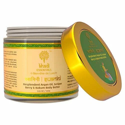 KHADI ESSENTIALS MOROCCAN Argan Oil Body Butter With Juniper Berry Skin