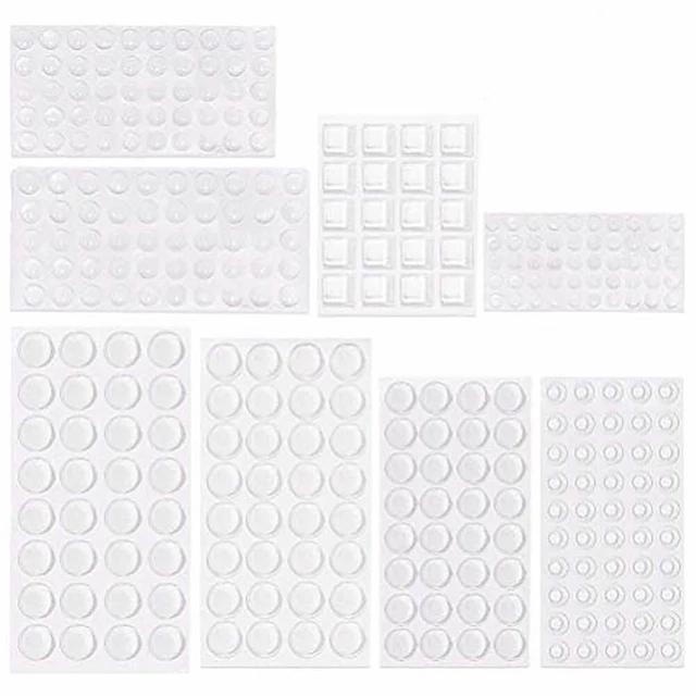 Pare-chocs adhésifs silicone caoutchouc protecteurs pieds tampon de porte pour meubles