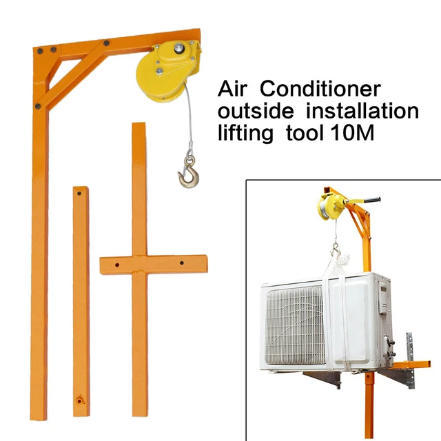 AC AIR CONDITIONER Outside Installation Lifting Crane Tool Bracket With