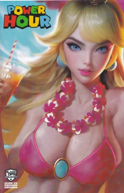 POWER HOUR #2 PREVIEW (SHIKARII MARIO PRINCESS PEACH EXCLUSIVE) ~ Black Ops