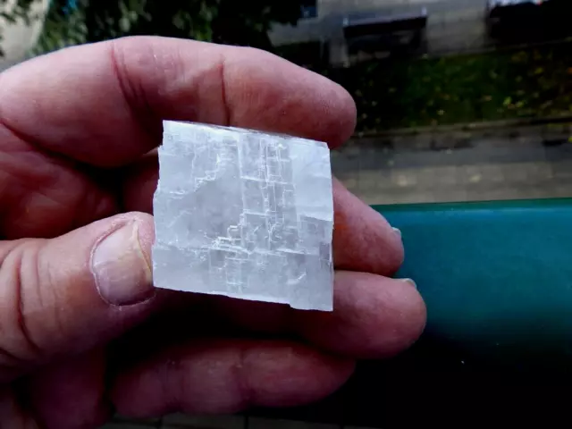 Minerales " Excelente Cristal De Calcita Espato De Islandia De Dima - 1B12 "
