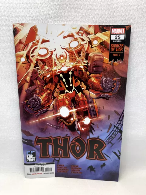 Marvel Thor #25 *2nd Print* by (W) Donny Cates, Various (CA) Martin Coccolo