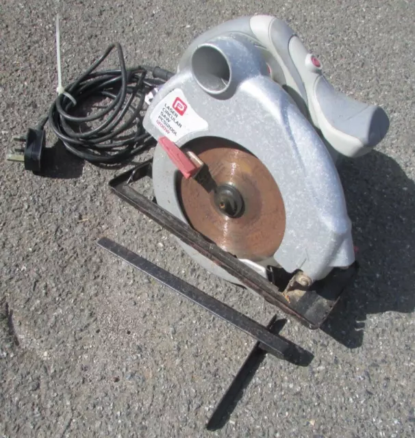 Performance Power Laser Electric Corded Circular Saw 1200W 230V