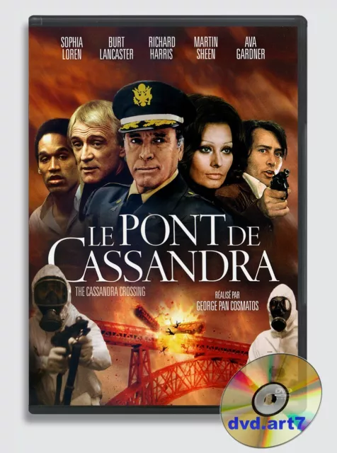 DVD : LE PONT DE CASSANDRA (1976) - remasterisé - Sophia Loren - Burt Lancaster