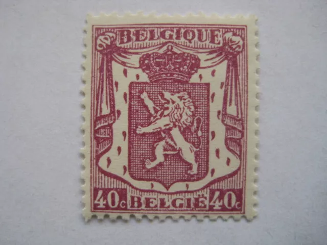 Belgien Belgique 1936  Mi.Nr. 480 postfrisch gummiert  40 C   Staatswappen  Löwe