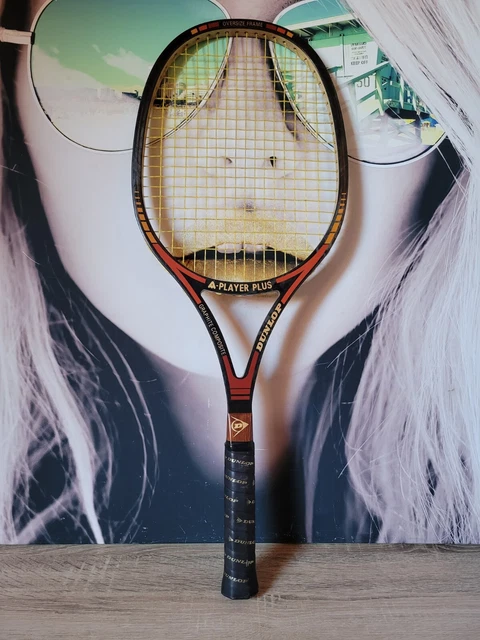 Raquette De Tennis Vintage Dunlop Virginia Wade Rare