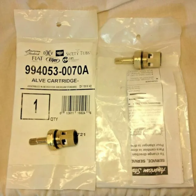 AMERICAN STD.OEM #994053-0070A-REPLACE CARTRIDGE-4UNITS-PKG#75i/#32F-$22.22 EA.