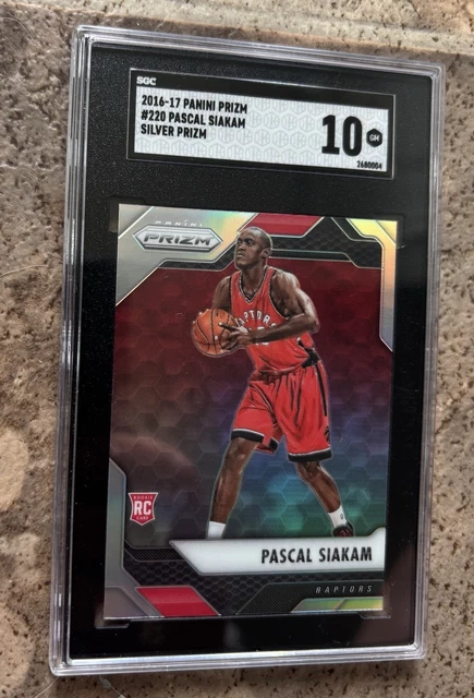 Gem Mint Graded Pascal Siakam #220 Basketball Card PSA 10 Gem Mint