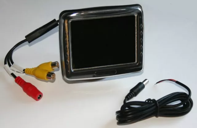 3.5" TFT LCD Colour Monitor with stand
