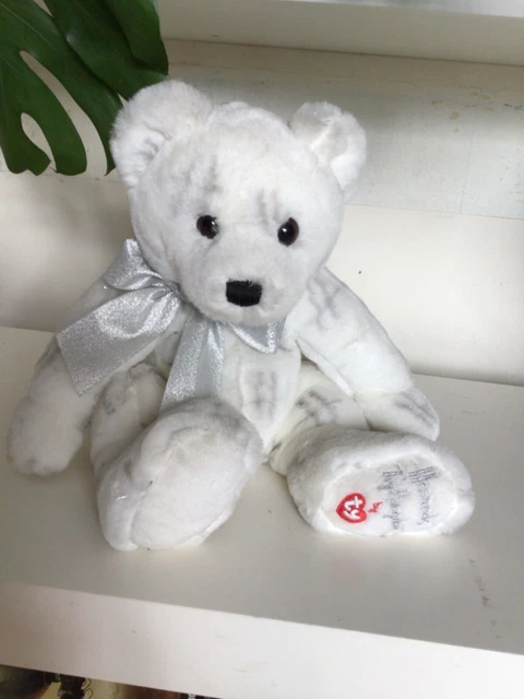 14in TY Harrods Toy Kingdom Moondust 2005 Beanie Buddies Soft Plush Toy Bear