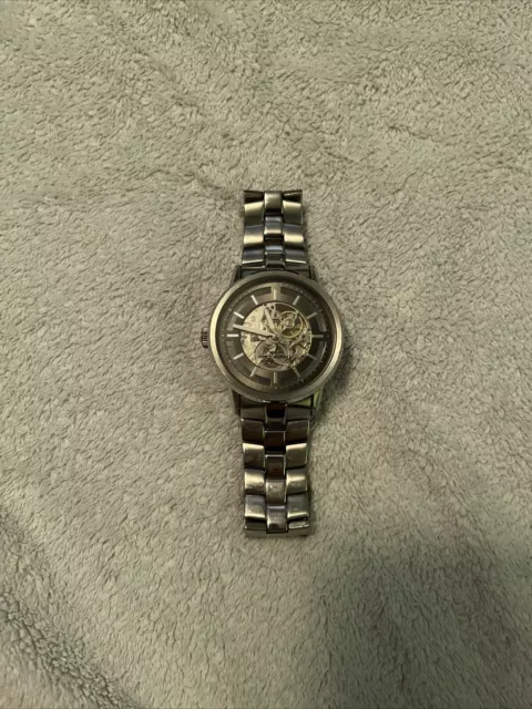 KENNETH COLE NEW York KC3925 Men s Automatic Skeleton Dress Watch Tested Works 79.99 PicClick