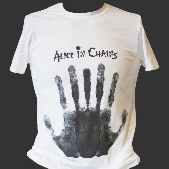 T-SHIRT ALICE IN CHAINS GRUNGE PUNK ROCK HARDCORE METAL unisex S-3XL