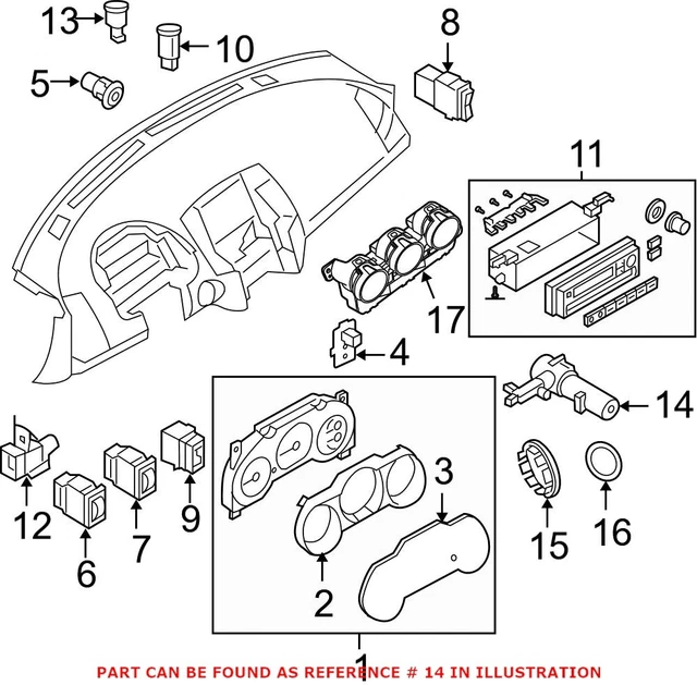 GENUINE OEM STEERING Column Lock For Nissan D87008J000 526 10 PicClick
