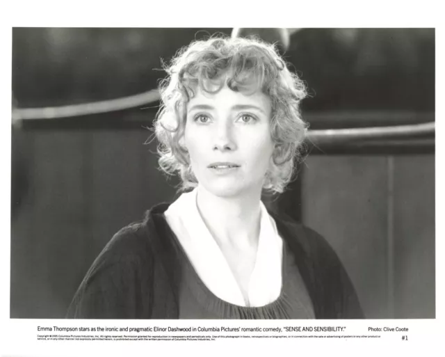 Sense And Sensibility 1995 Movie Photo 8x10 Emma Thompson Press f  *P84b