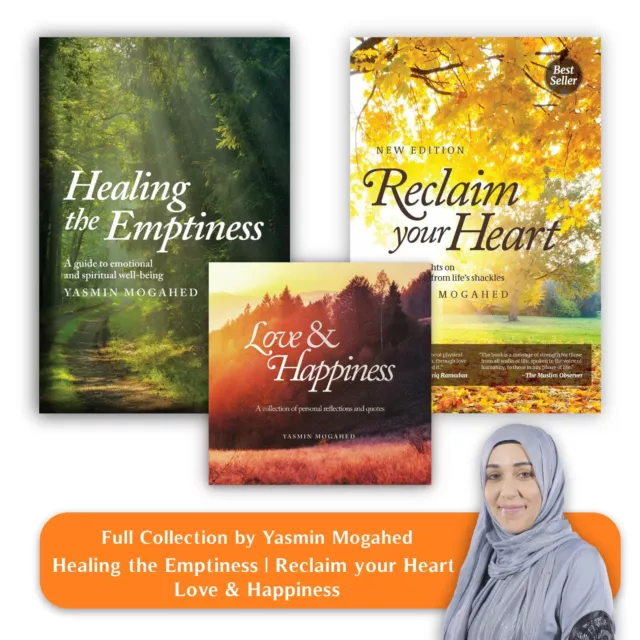 Yasmin Mogahed Full Set Reclaim Your Heart Healing the Emptiness Love Happiness