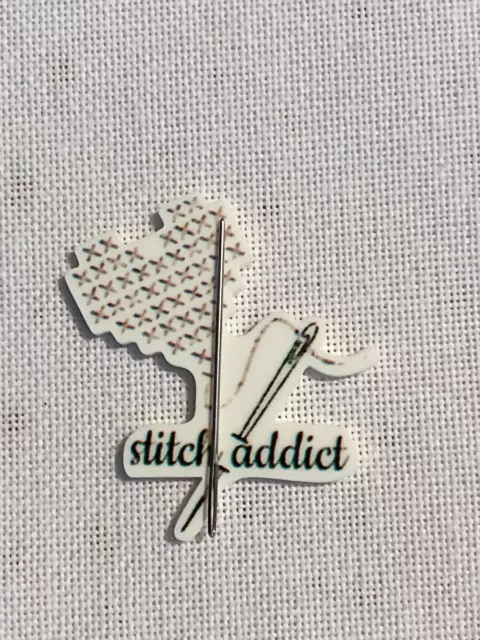 Stitch Addict needle minder Needle Keeper, Corner Cover fridge magnet