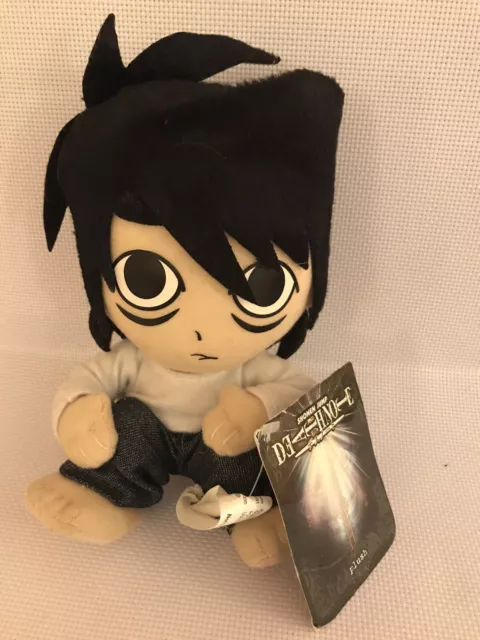 DEATH NOTE L·Lawliet 20cm Plush Doll Dress up Stuffed Toy Gift