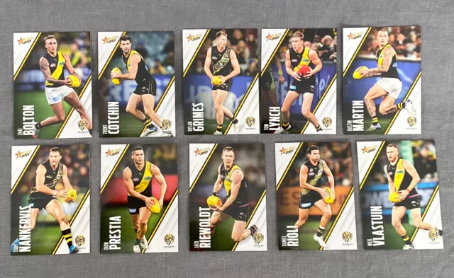 Richmond Tigers 2023 AFL Select Footy Stars COMMON TEAM SETS